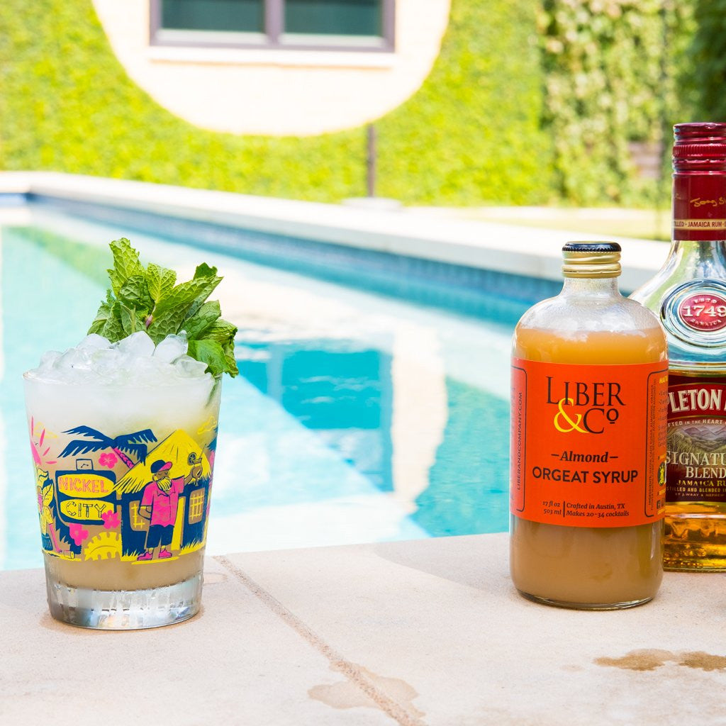 Jarabe de almendras y horchata