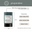 Mini tubo de té negro Earl Grey de lavanda (5 bolsitas)