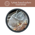 Mini tubo de té Rooibos Chai Herbal Decaf (5 bolsitas)