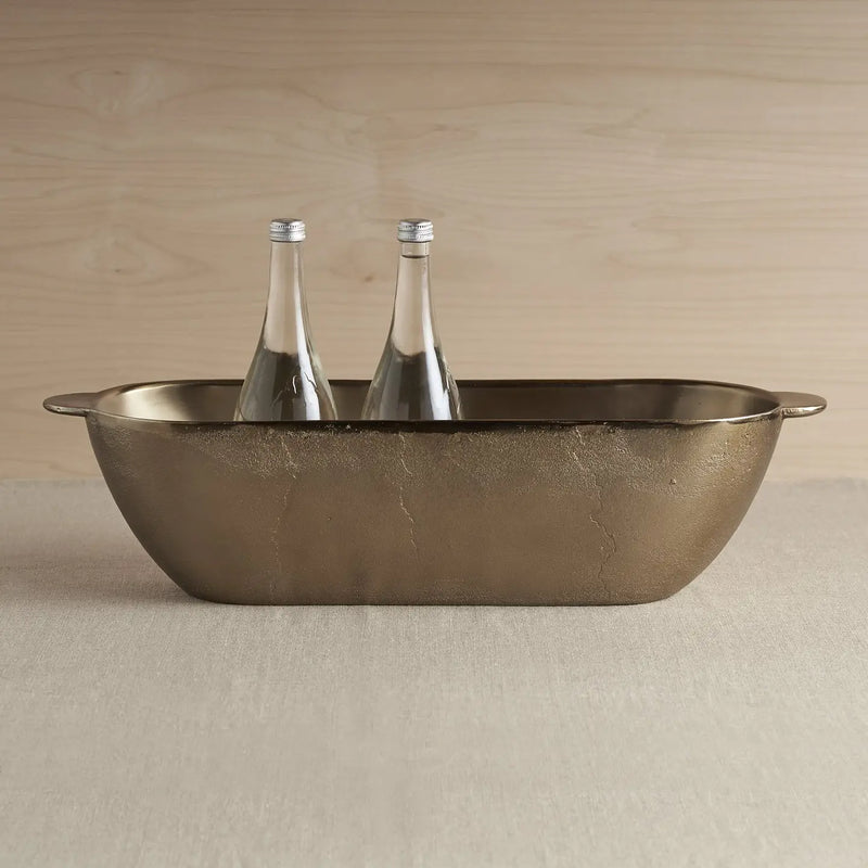 Antique Brass-Washed Trough