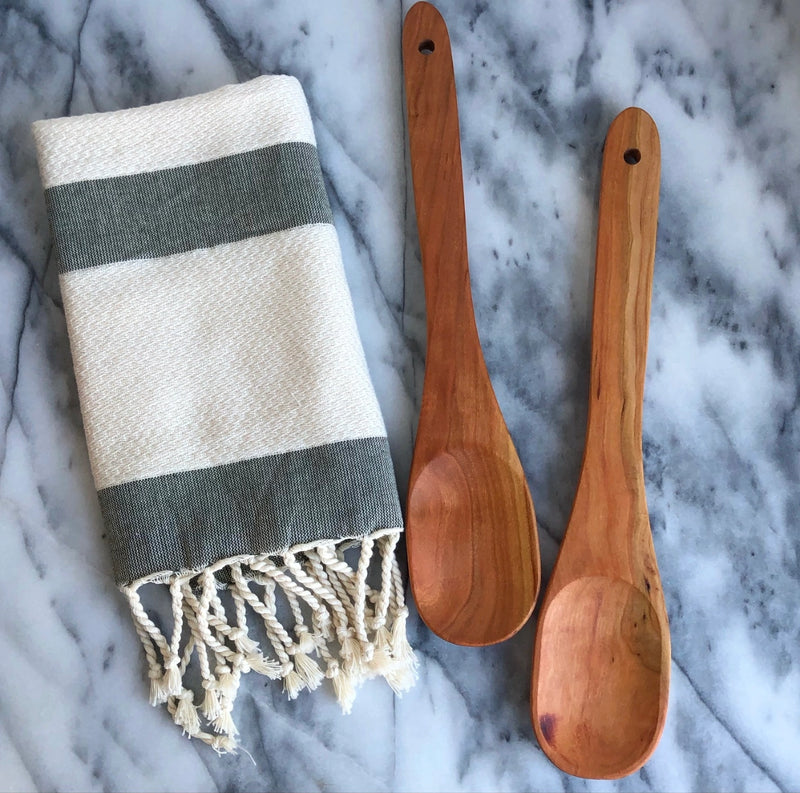 Everyday Wooden Spoon- Solid | Wide Mouth