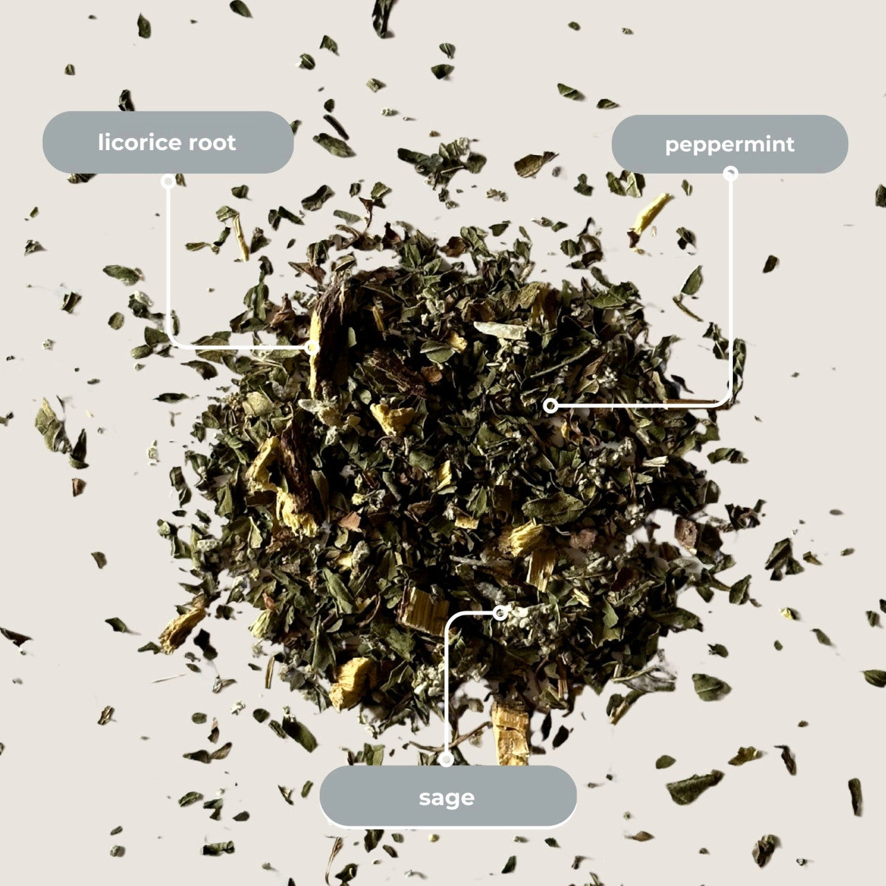 Mini tubo de té calmante Herbal Rest (5 bolsitas)