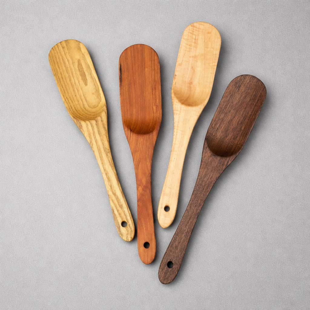 Espátula de madera pequeña