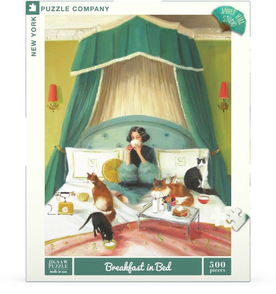 Breakfast in Bed- 500-Piece Jigsaw Puzzle
