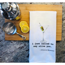 Solo llamé para decirte Olive, tu paño de cocina