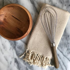 Waffle Turkish Hand Towel (Sand)