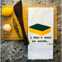 No quiero ningún paño de cocina para fregar