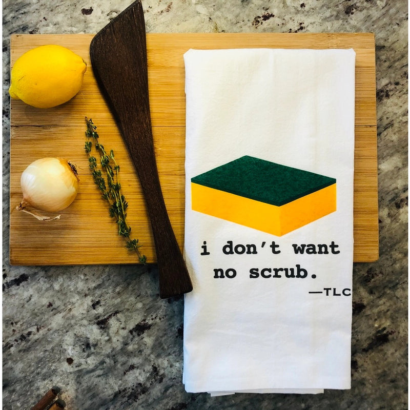 No quiero ningún paño de cocina para fregar