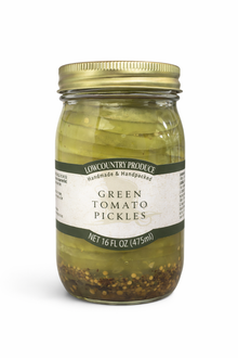 Lowcountry Green Tomato Pickles