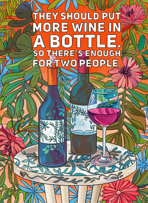 More Wine In the Bottle - 1,000 Piece Jigsaw Puzzle