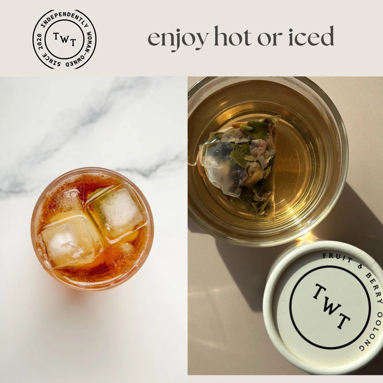 Fruit + Berry Oolong Mini Tea Tube (5 Tea Bags)