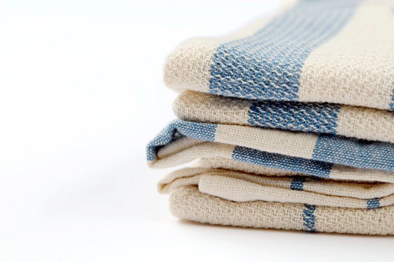 Minimalist Kitchen Towels  | Blue S/4