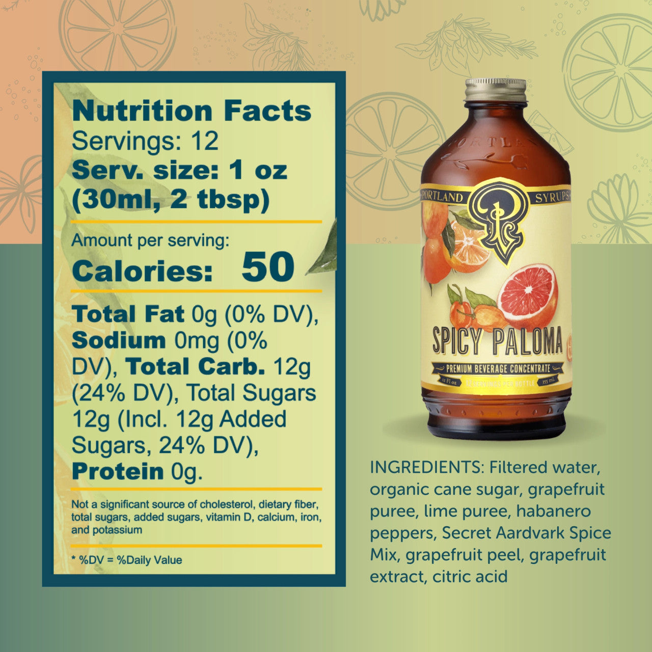 Spicy Paloma Cocktail Mixer