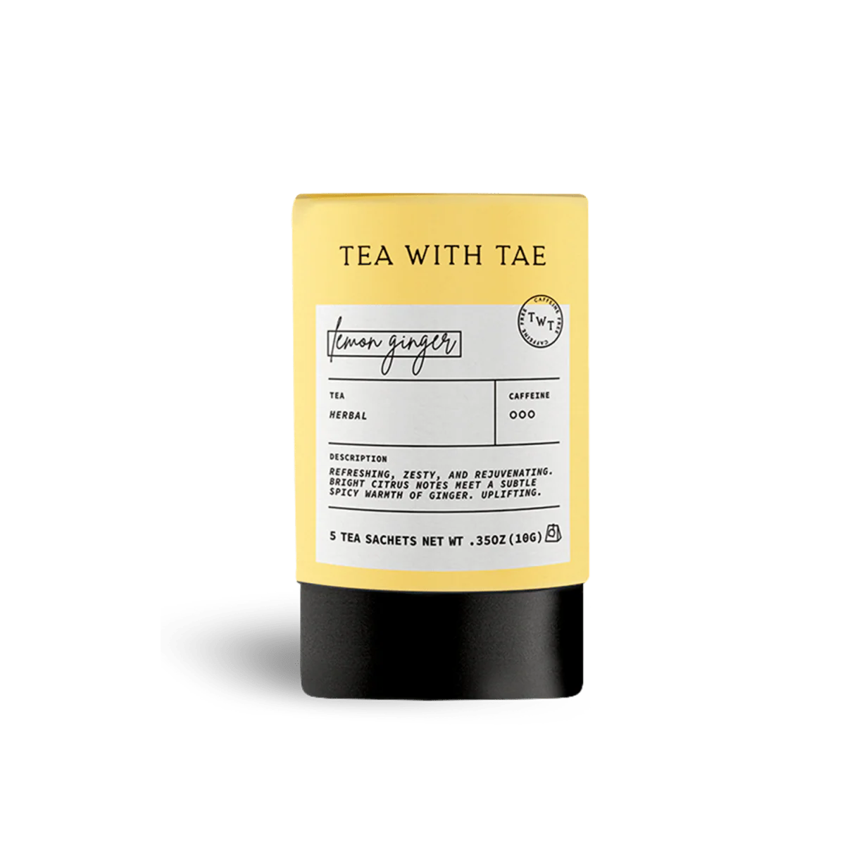 Lemon Ginger Mini Tube (5 Tea Bags)