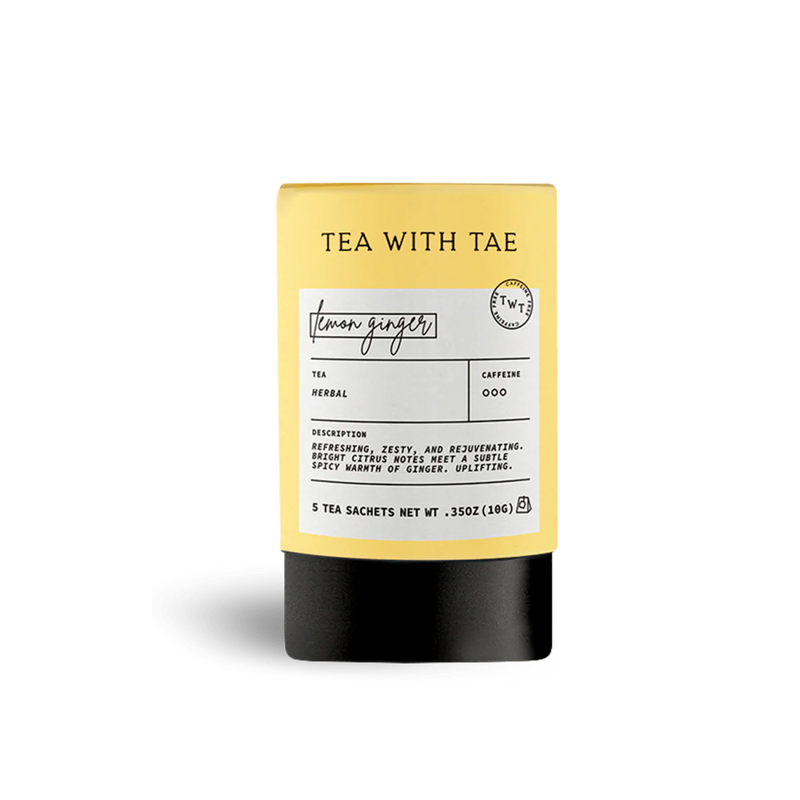Lemon Ginger Mini Tube (5 Tea Bags)
