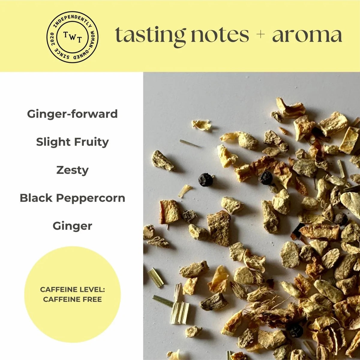 Lemon Ginger Mini Tube (5 Tea Bags)