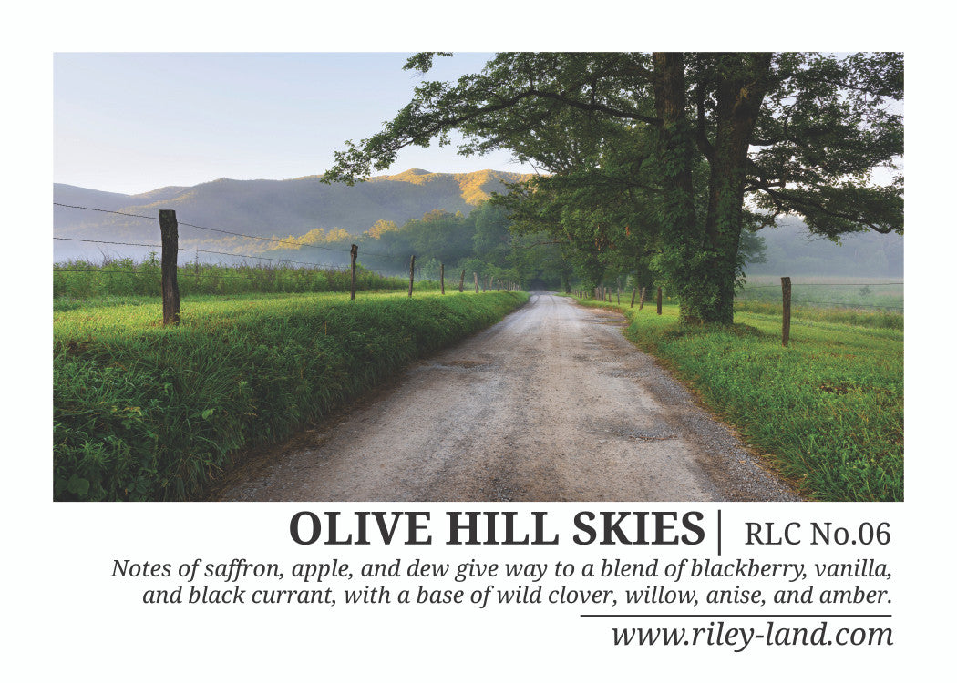 Life of Riley: RLC No. 04 | Olive Hill Skies Candle